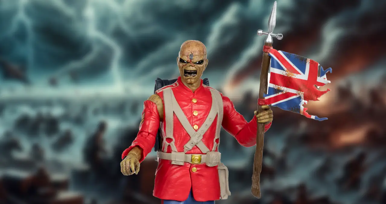 New Iron Maiden Eddie Action Figure from McFarlane Toys Music Maniacs