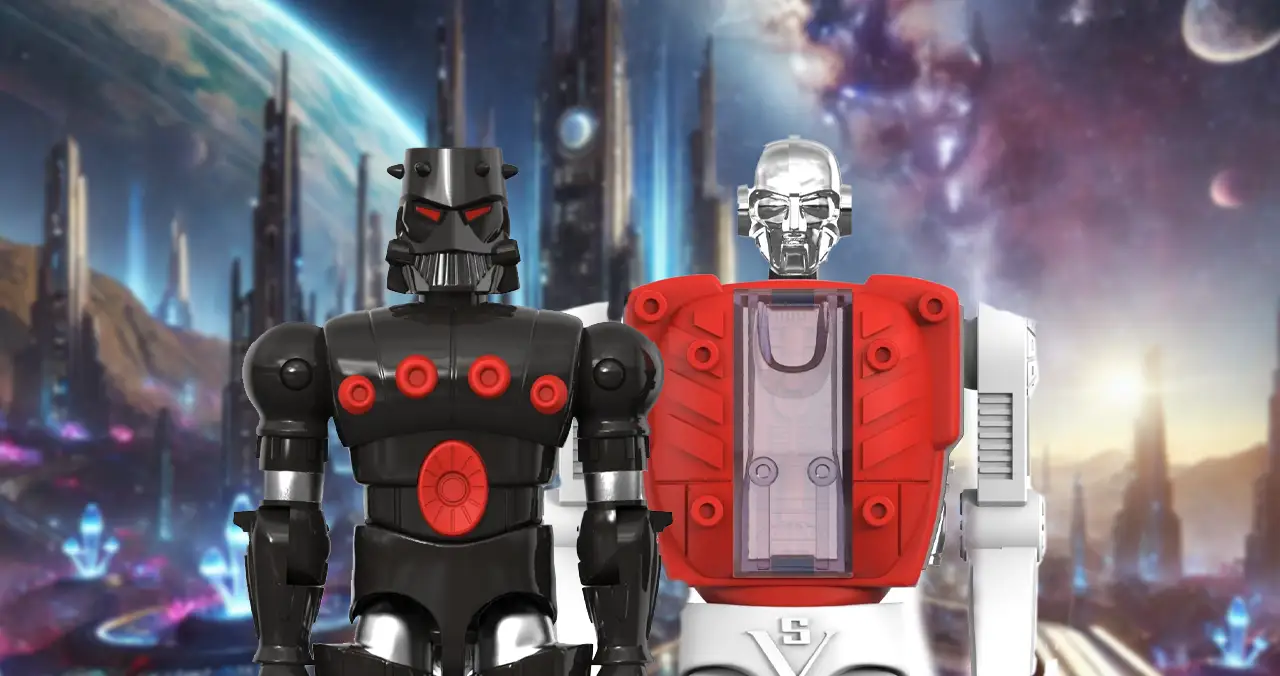 NEW Palisades Micronauts Custom Prototype Red Falcon Exclusive COA One of a Kind