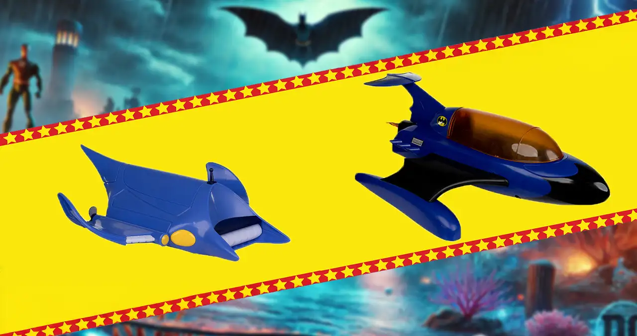 Exploring McFarlane's Latest DC Super Powers Vehicles: Bat Multicraft and Black Manta's Sea-Saucer 1 Bat Multicraft and Black Manta's Sea-Saucer