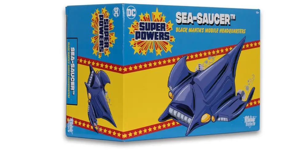 Exploring McFarlane's Latest DC Super Powers Vehicles: Bat Multicraft and Black Manta's Sea-Saucer 5 Black Manta Sea-Saucer McFarlane