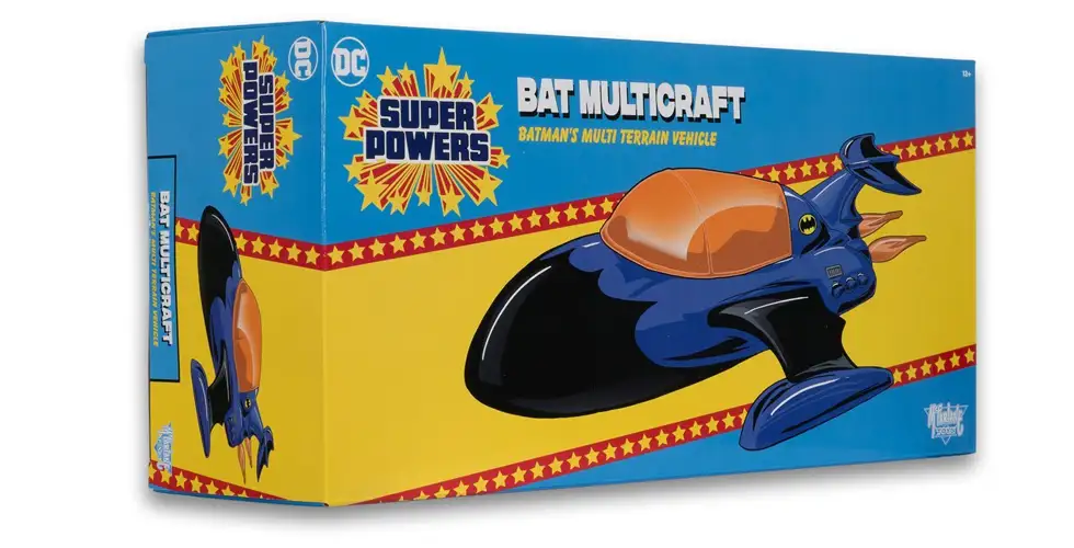 Exploring McFarlane's Latest DC Super Powers Vehicles: Bat Multicraft and Black Manta's Sea-Saucer 3 DC Super Powers Bat Multicraft toy