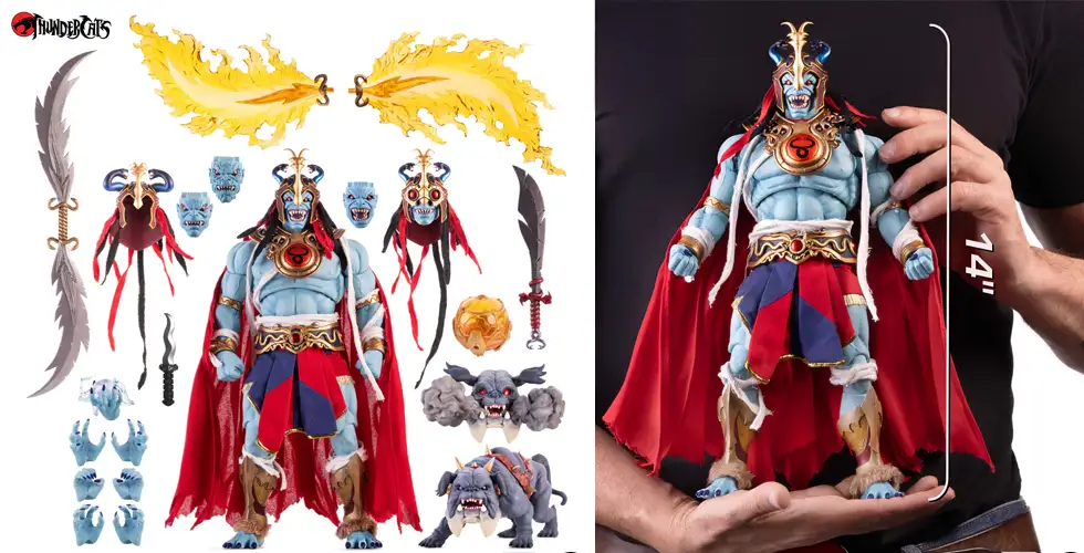 Cosmocats Wave 6 Figurine Ultimates Mumm-Ra The Ever-Living  Toy Recolor 23 Cm