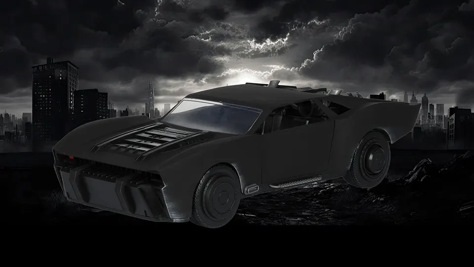The Batman Batmobile McFarlane Gold Label Revealed 3 where to buy McFarlane Gold Label Batmobile