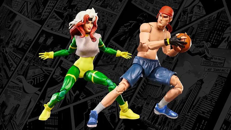 Court-Side Chemistry: A Full Review of Marvel Legends Gambit and Rogue Basketball 2 Pack 3 Gambit Rogue 2 pack Marvel Legends