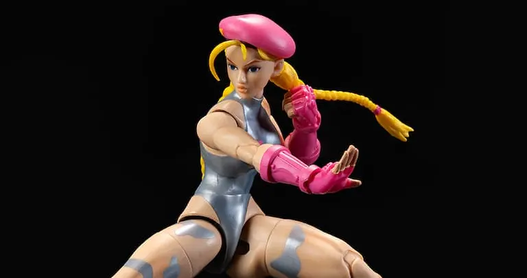 Ultimate Ultra Street Fighter II Cammy Player 2 Figure Review, Packed with Retro Flair and Fighter Detail 4 Jada Cammy Player 2 collectible