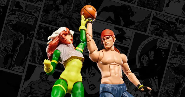 Court-Side Chemistry: A Full Review of Marvel Legends Gambit and Rogue Basketball 2 Pack 1 Marvel Legends Gambit and Rogue basketball 2 pack