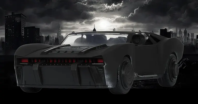 The Batman Batmobile McFarlane Gold Label Revealed 3 McFarlane Toys Gold Label Batmobile