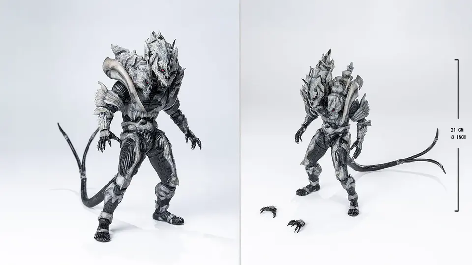 Monstrous Masterpiece: Hiya Toys Monster X Brings Final Wars Terror Home 4 Monster X Godzilla Final Wars toy release date and price