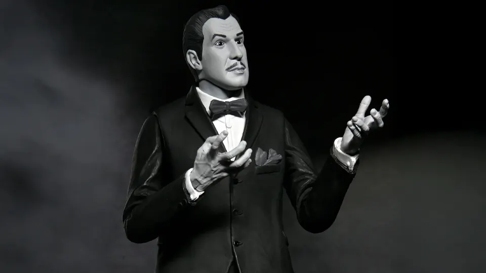 A Horror Icon Vincent Price in 7 Inches of Monochrome Glory 4 Full Review of NECA Vincent Price 7" Action Figure – A Tribute Done Right