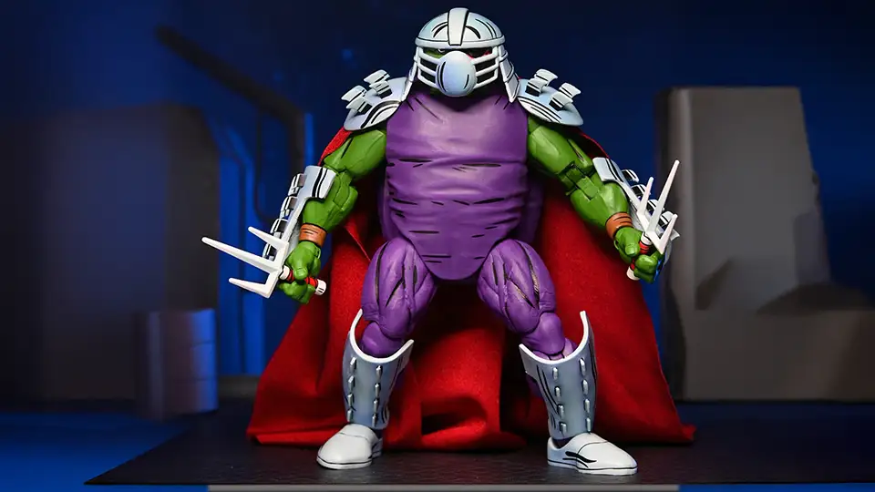 Mirage Reinvented: Bold New TMNT Cyborg Donatello, Nobody & Raphael as Shredder Figures 7 Raphael as Shredder armour