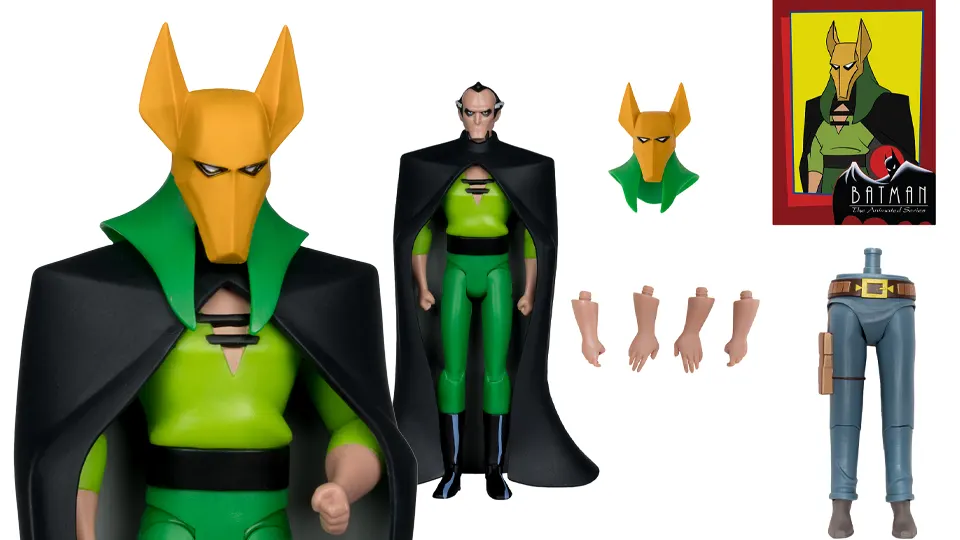 McFarlane Toys Batman: The Animated Series Build-A wave 5 5 Ras Al Ghul Batman The Animated Series Build A