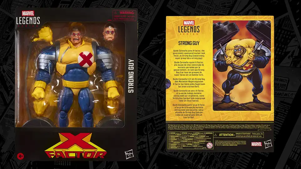 Strong Guy Marvel Legends toy