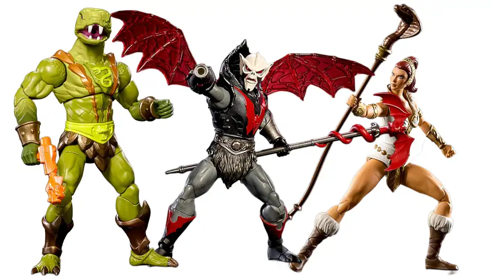 Teela Hordak and Kobra Khan New MOTU Masterverse