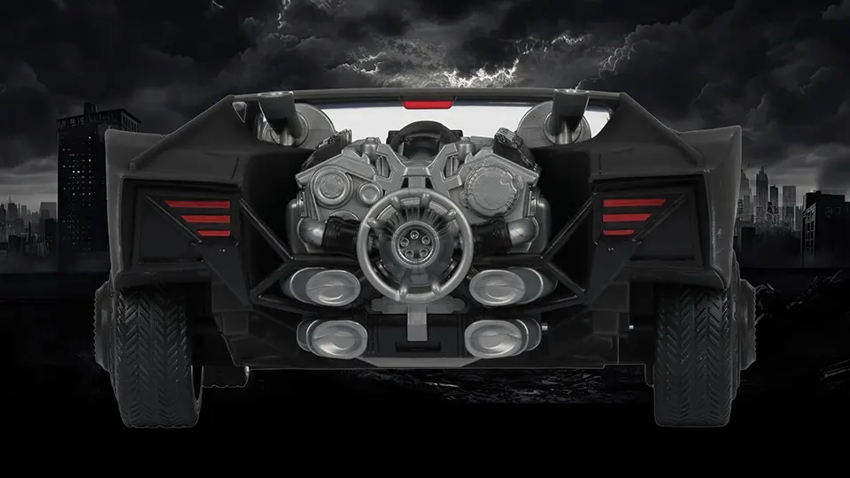 The Batman Batmobile McFarlane Gold Label Revealed 5 The Batman Batmobile McFarlane