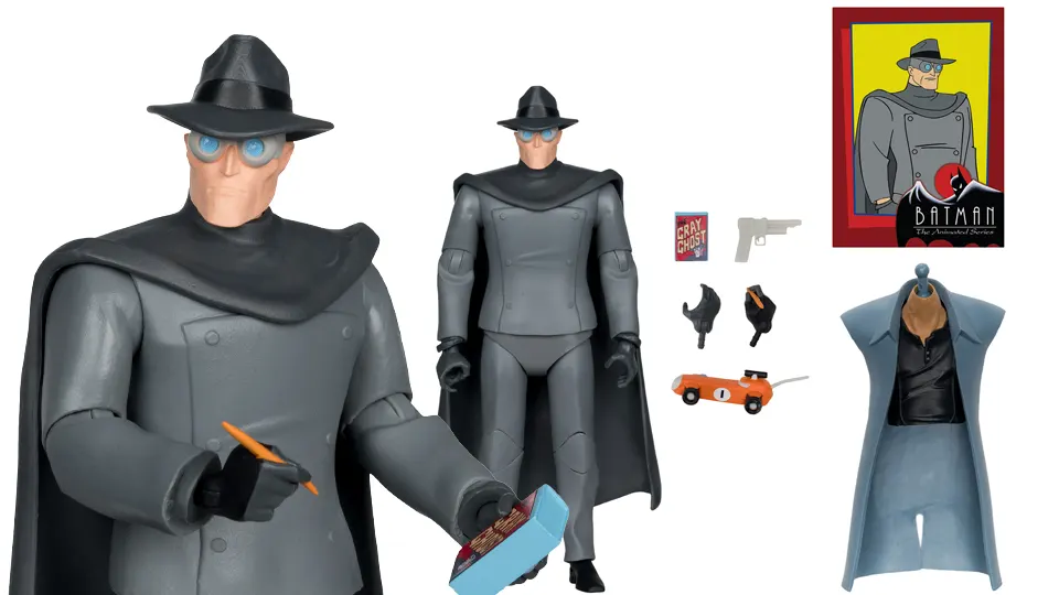McFarlane Toys Batman: The Animated Series Build-A wave 5 6 The Gray Ghost Batman The Animated Series Build-A