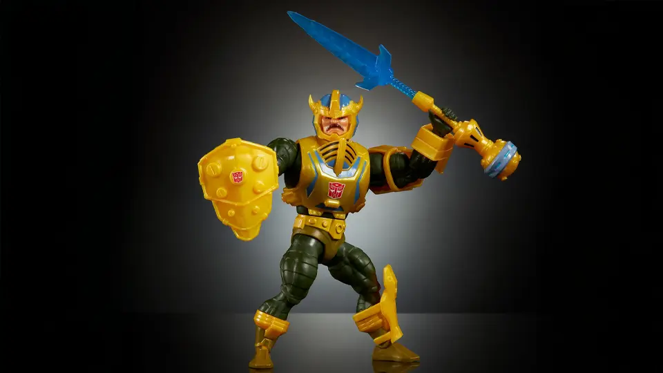 Review of Bumblebee Armor Man‑At‑Arms by Mattel 2 full review of Bumblebee Armor Man-At-Arms by Mattel