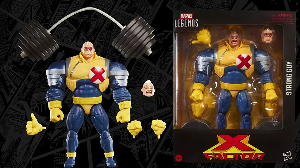 full review of Marvel Legends X Factor Strong Guy