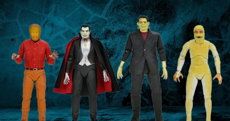 Legendary NECA Universal Monsters Bundle Reviewed 1 full review of NECA classic movie monsters bundle