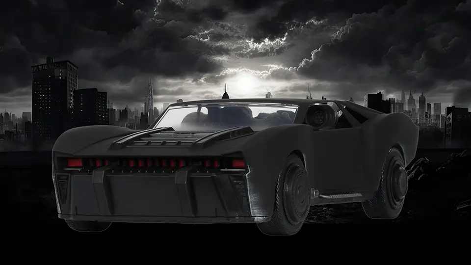 The Batman Batmobile McFarlane Gold Label Revealed 6 where to buy McFarlane Gold Label Batmobile