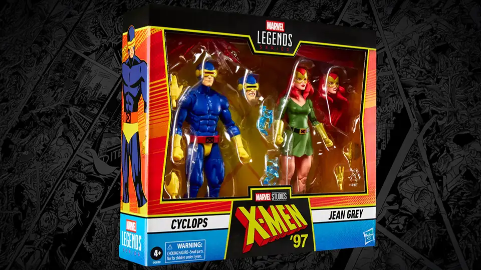 Cyclops and Jean Grey Marvel Legends two pack