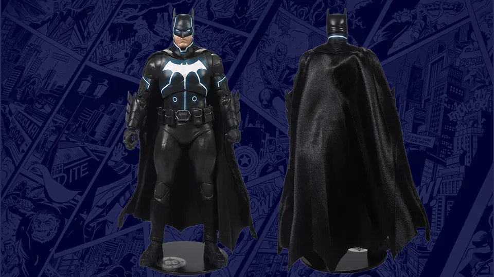 Outstanding New Additions, McFarlane Batman Mobius Chair & Dr. Mid‑Nite Figures Raise the Bar 4 DC McFarlane Batman figure with Mobius Chair Collector Edition