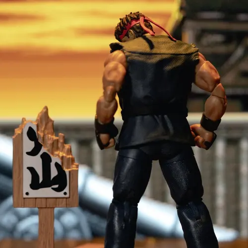 Evil Ryu figure Jada Toys Street Fighter II