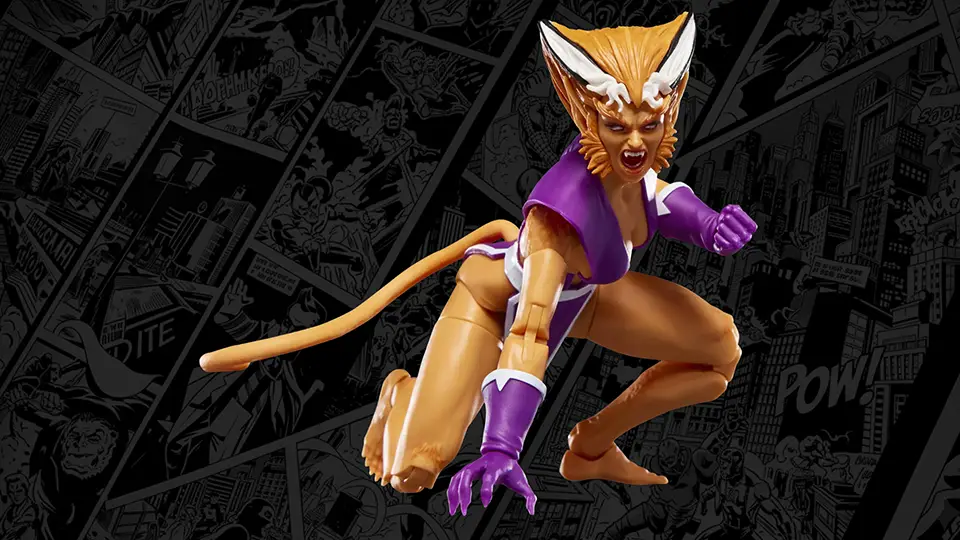 Review of Marvel Legends Series Feral Collectible 4 Feral action figure Marvel