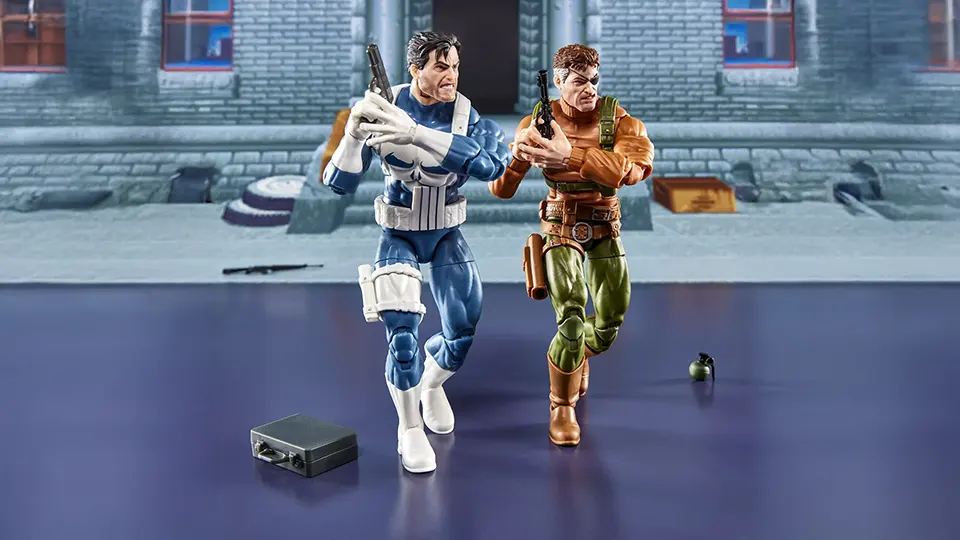 The Ultimate First Look: Marvel Legends Gamerverse Punisher & Nick Fury 2 Pack Review 3 Gamerverse Marvel action figures