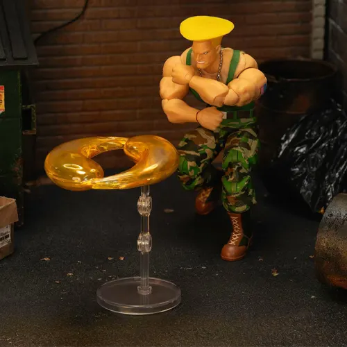 Guile figure Jada Toys Street Fighter II sonic boom