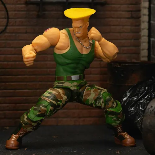 Guile figure Jada Toys Street Fighter II