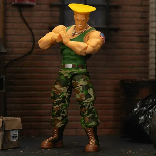 Guile figure Street Fighter II Jada Toys