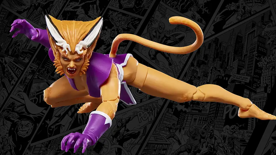 Review of Marvel Legends Series Feral Collectible 2 Hasbro Feral Marvel Legends