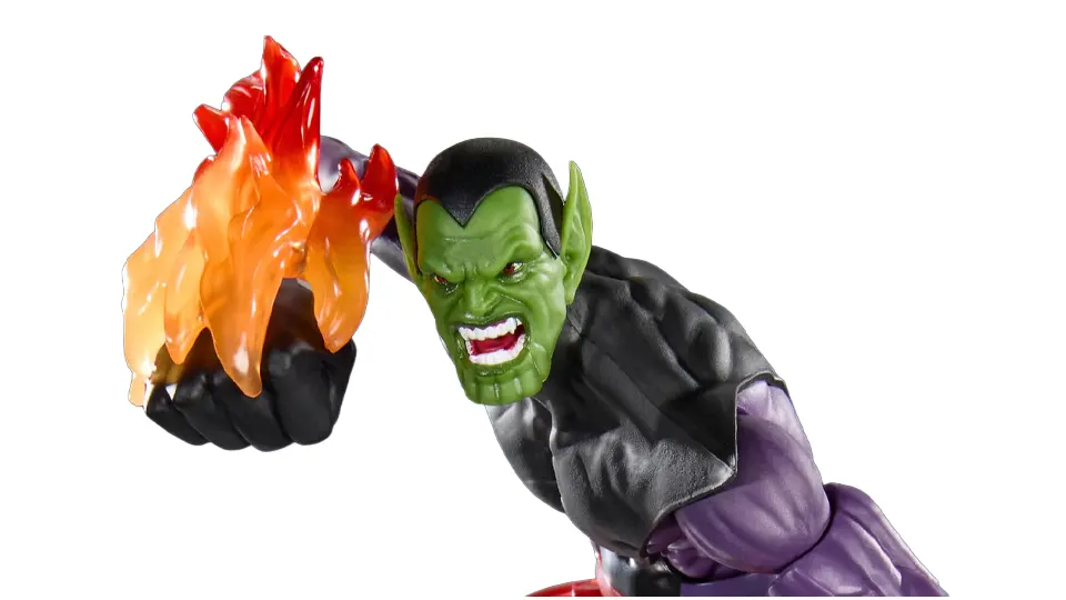 Hasbro Marvel Legends Super Skrull details
