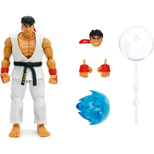 Jada Toys Street Fighter II 6" Ryu Action Figure
