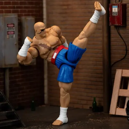 Jada Toys Street Fighter II Sagat figure