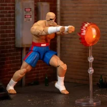 Jada Toys Street Fighter II Sagat tiger punch