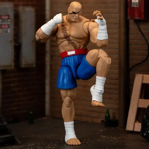 Jada Toys Street Fighter II tiger punch Sagat
