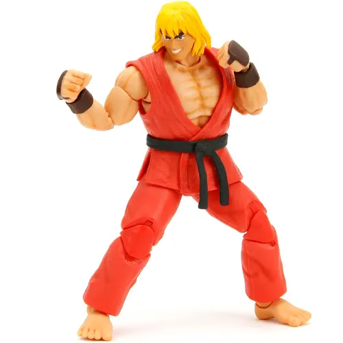 Ken figure Jada Toys Street Fighter II guide