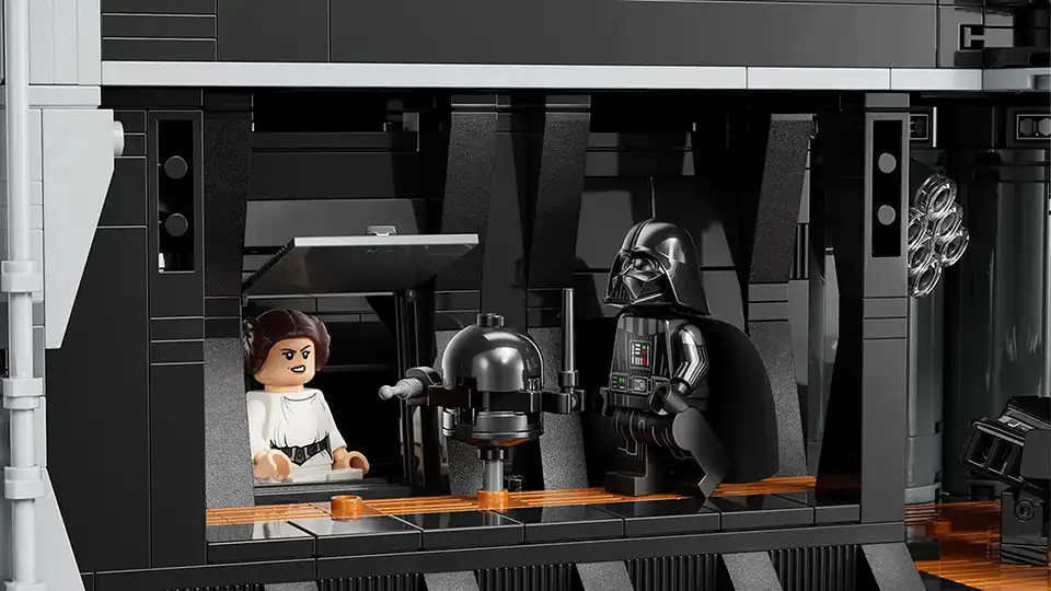 LEGO Death Star piece count and minifigure details