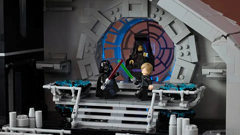 LEGO Star Wars Death Star playset vader luke