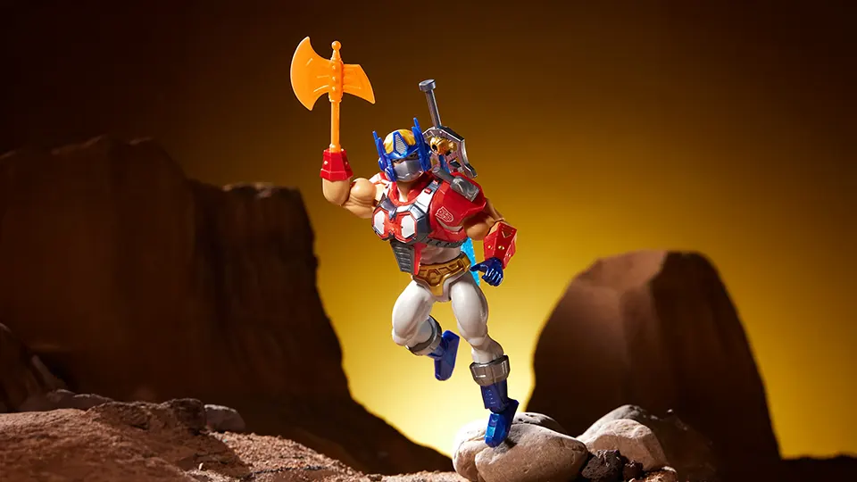 Dominating the Universe: A First Look at Optimus Prime Armor He-Man 4 MOTU x Transformers He-Man