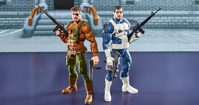 Marvel Legends Gamerverse Punisher and Nick Fury 2 pack for sale