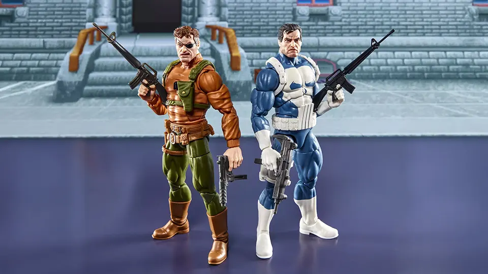 The Ultimate First Look: Marvel Legends Gamerverse Punisher & Nick Fury 2 Pack Review 2 Marvel Legends Gamerverse Punisher and Nick Fury release date