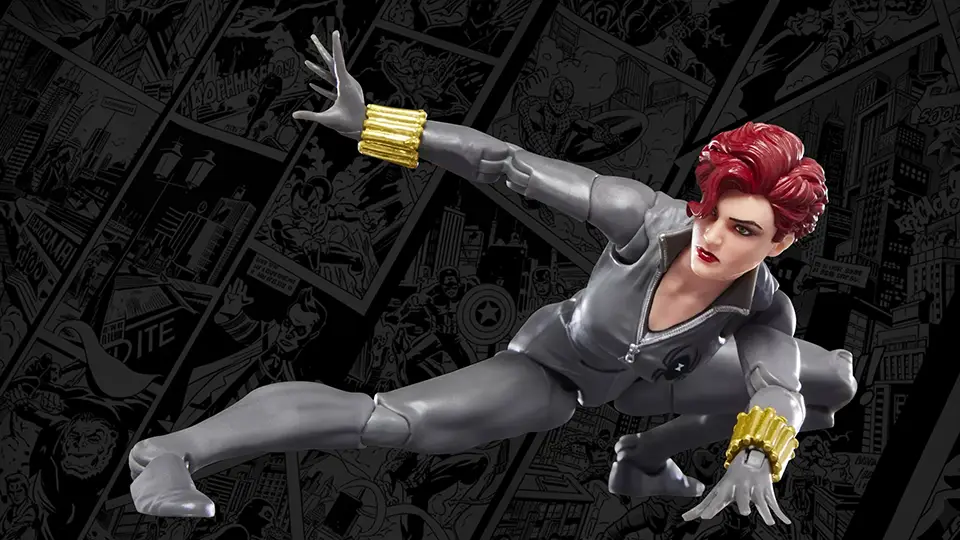 New Hasbro Marvel Legends Black Widow Figure 2 Marvel Legends Series Black Widow action figure for sale