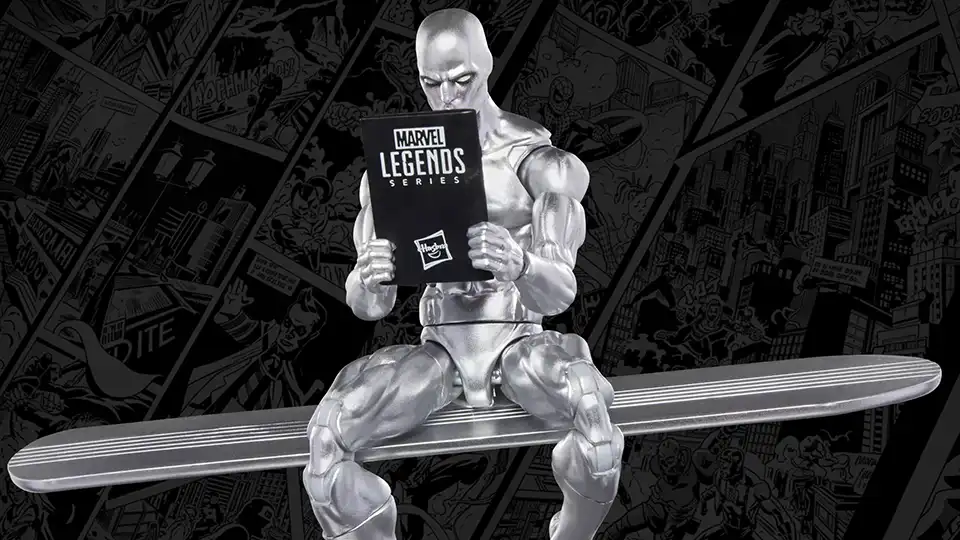 Powerful New Hasbro Silver Surfer Marvel Legends, Full Review & Where to Buy 6 Marvel Legends Silver Surfer action figure for sale