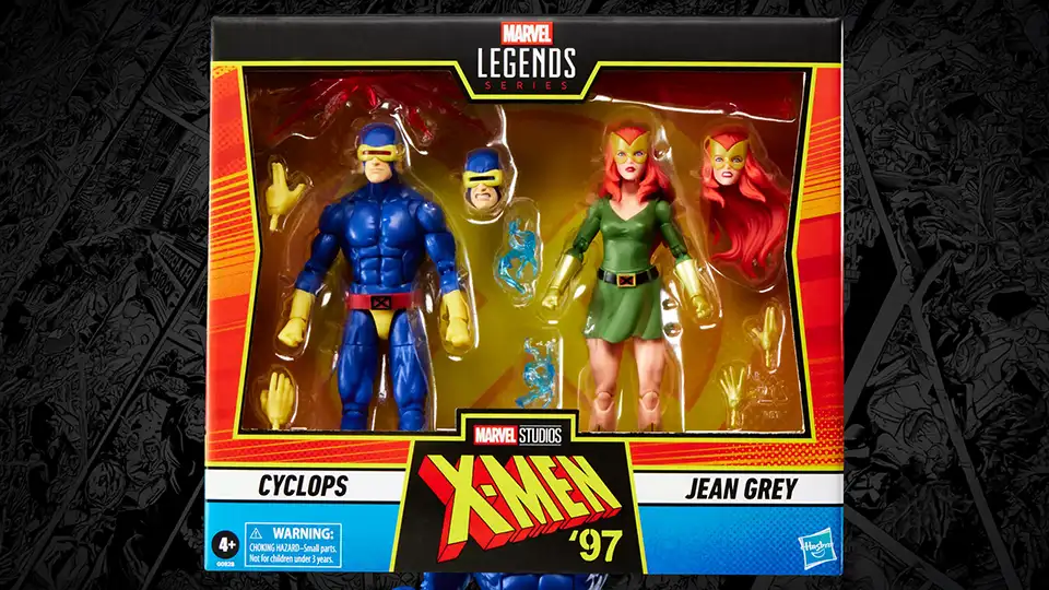  Marvel Legends X-Men 97 Cyclops and Jean Grey figures