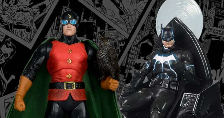 Outstanding New Additions, McFarlane Batman Mobius Chair & Dr. Mid‑Nite Figures Raise the Bar 1 McFarlane Toys DC Multiverse Batman and Mobius Chair and Collector Edition Dr Mid-Nite