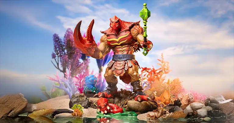 Mondos MOTU200x – Clawful 1-12 Scale Figure – Timed Edition