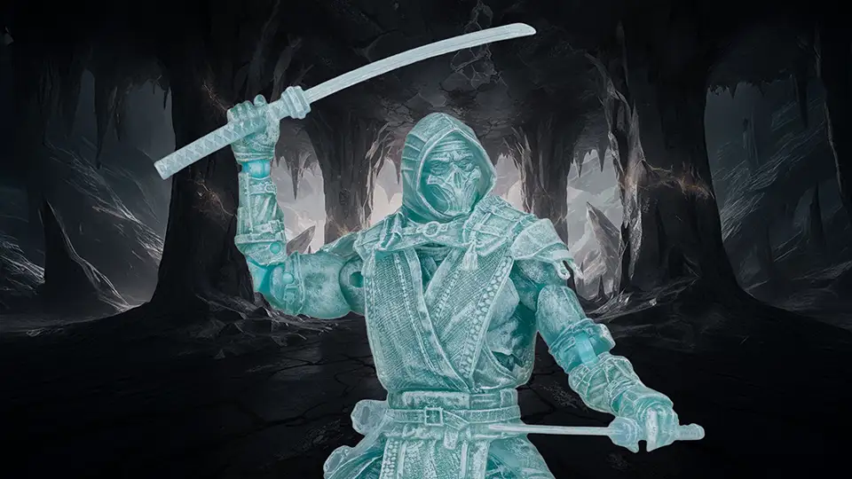 Mortal Kombat Scorpion action figure