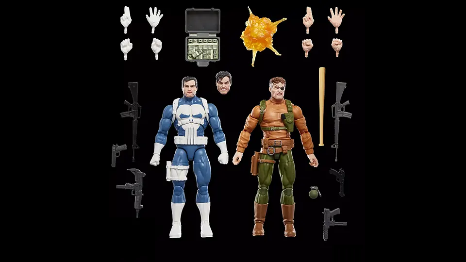 The Ultimate First Look: Marvel Legends Gamerverse Punisher & Nick Fury 2 Pack Review 4 Punisher and Nick Fury 2 pack
